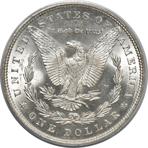 1883 and 1887, both PCGS MS-66 (green label)