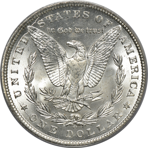 1884-O, 1898-O, and an 1899-O, all PCGS MS-66 CAC
