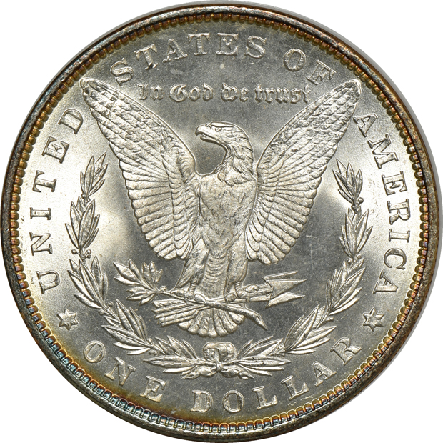 1883 and 1885, both NGC (no line) MS-66 CAC