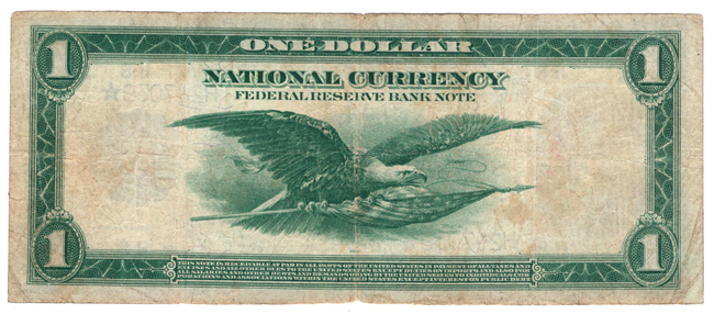 1918 $1 St. Louis Star Fr# 733 - F
