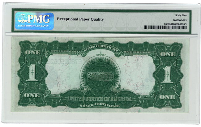 1899 $1 Black Eagle Fr# 230 - PMG GemCU-65 EPQ