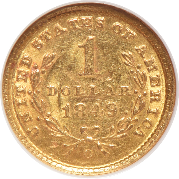 1849-O NGC MS-61