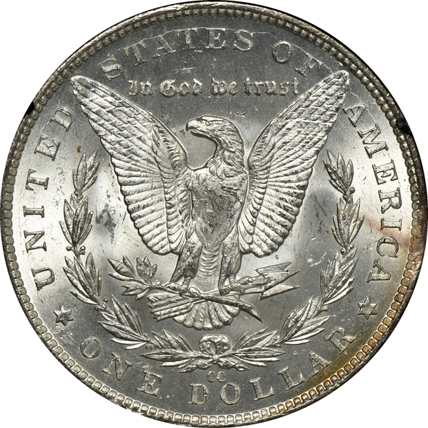 1880-CC GSA MS-64, and an 1883-CC GSA MS-63, both NGC CAC