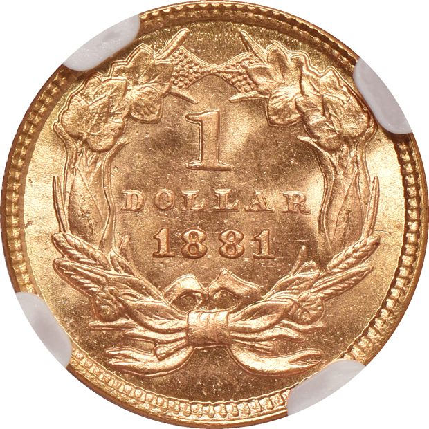 1881 NGC MS-66