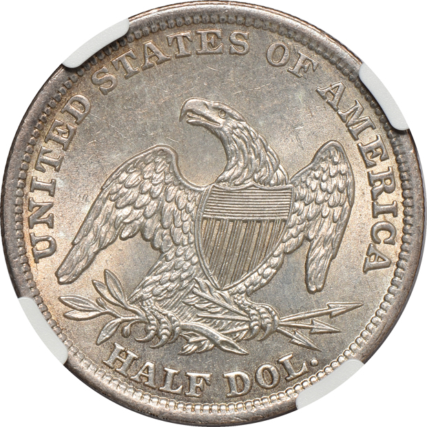1838 Reeded Edge NGC MS-64+