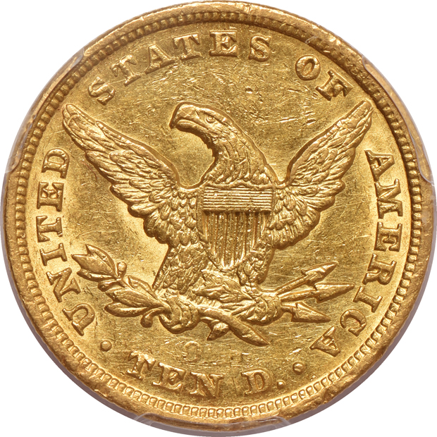 1850-O PCGS AU-53