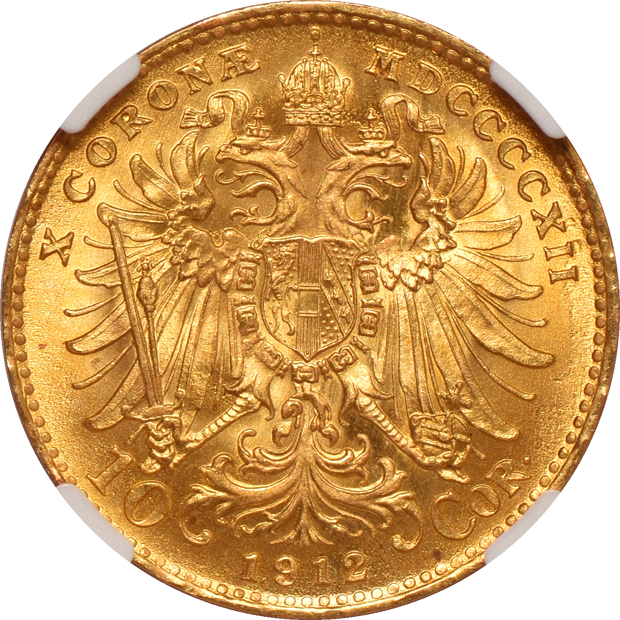 Multiple - Three gold coins certified by NGC