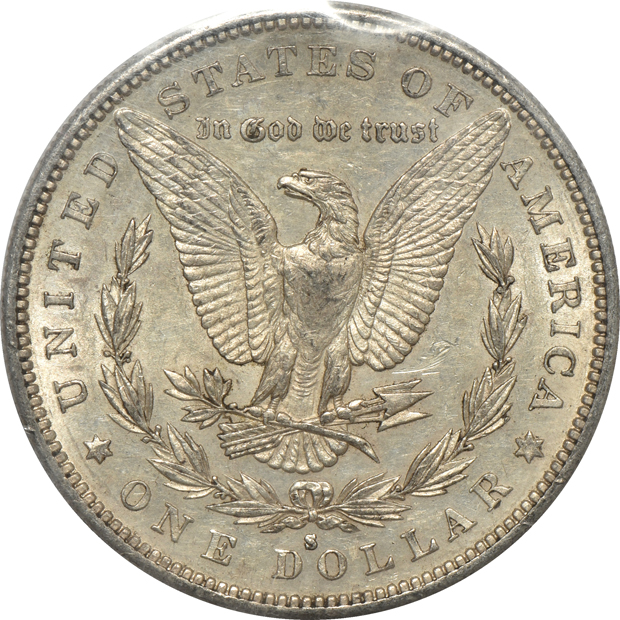 1884-S GSA soft pack PCGS AU-53