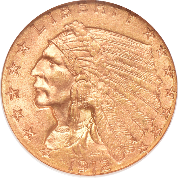 1893 MS-63, and a 1912 MS-62, both NGC CAC