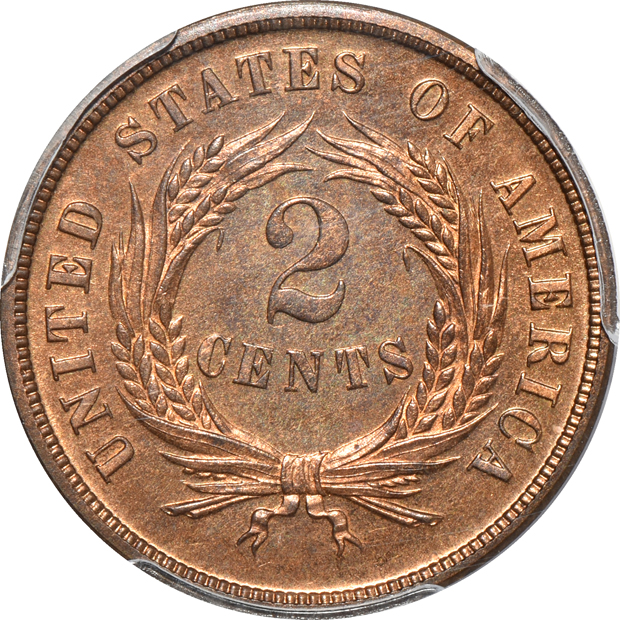 1869 PCGS PR-65RD