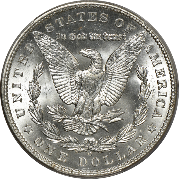 1892-O MS-63 CAC, and a 1903-O MS-65, both PCGS