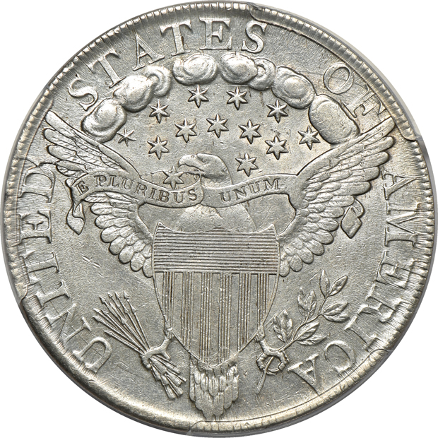 1799 B-11, BB-161 PCGS AU details/cleaned