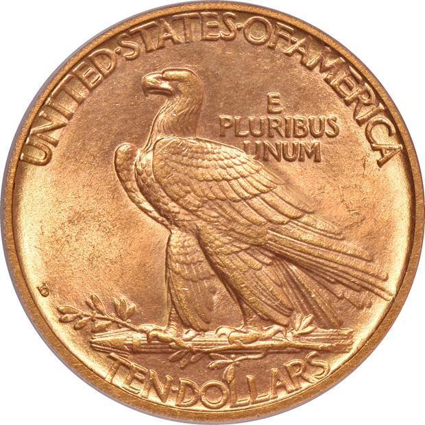 1908-D No Motto PCGS MS-64