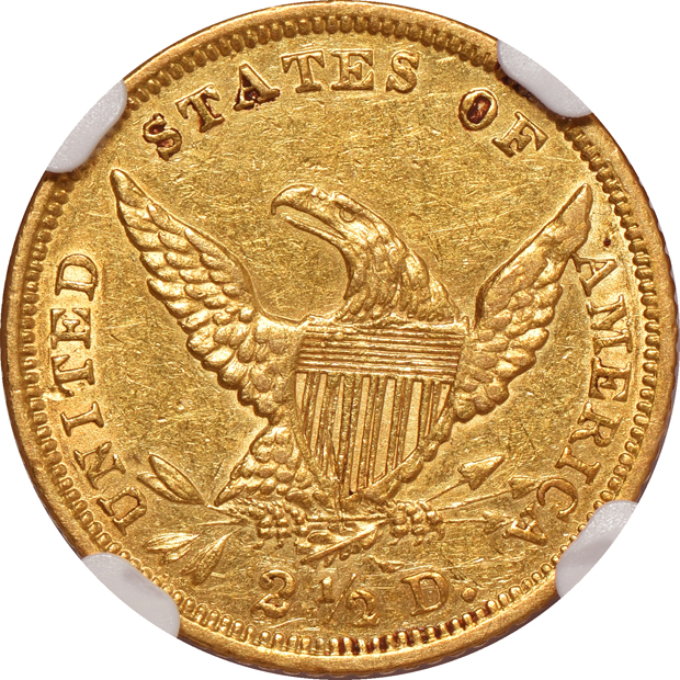 1839-D NGC AU-58