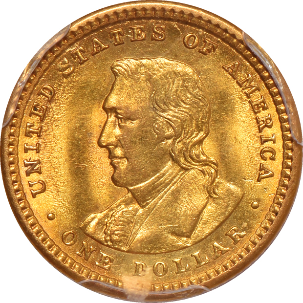 1905 Lewis & Clark PCGS MS-64