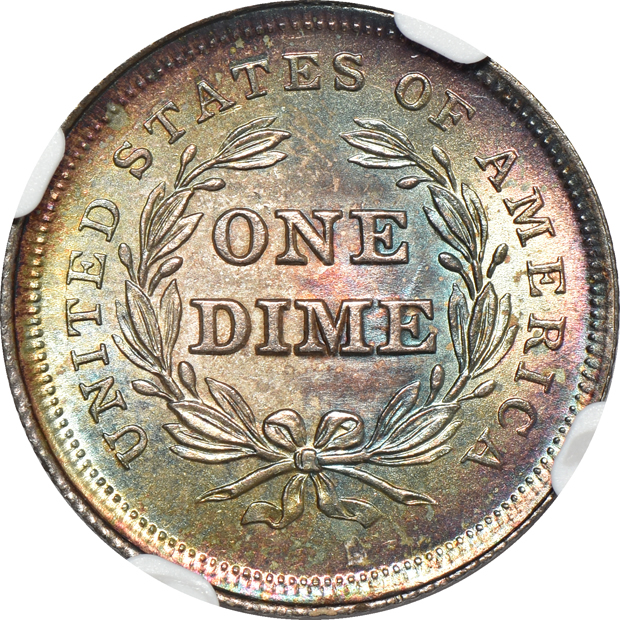 1839 No Drapery NGC MS-66