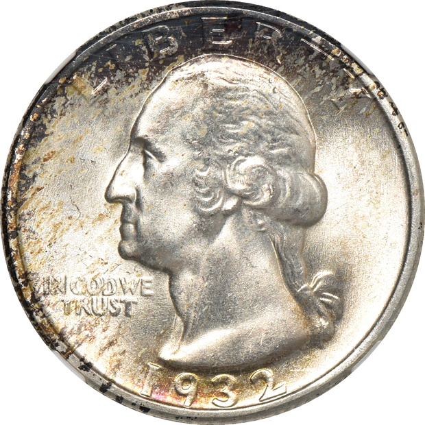 1932 NGC MS-65, and a 1932 PCGS MS-66