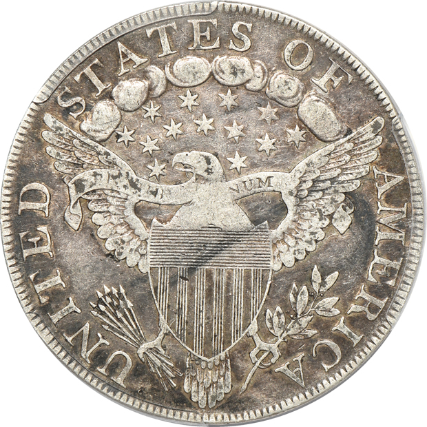 1798 Pointed 9, 4 Lines PCGS VF-20