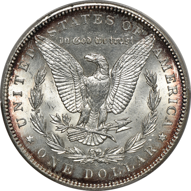 1896-S/S VAM-5 PCGS MS-62