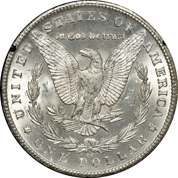 1878-CC GSA and 1880-CC GSA, both NGC MS-64 CAC
