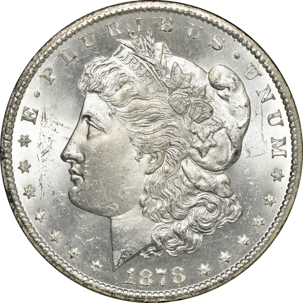 1878-CC GSA and 1880-CC GSA, both NGC MS-64 CAC