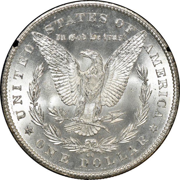 1878-CC GSA and 1880-CC GSA, both NGC MS-64 CAC