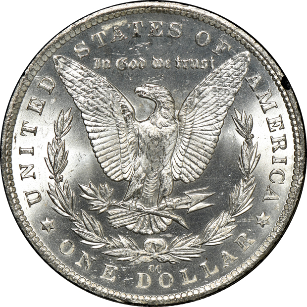 1882-CC GSA MS-65+, and an 1884-CC GSA MS-65, both NGC CAC