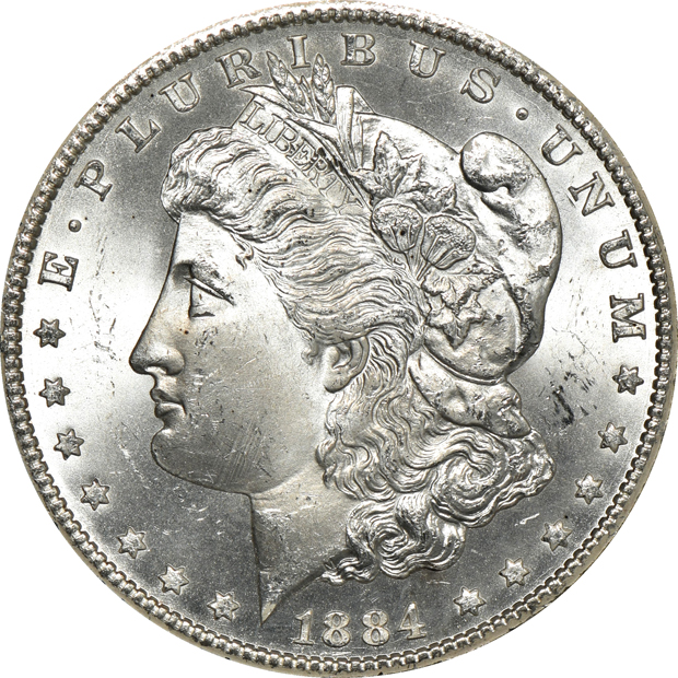 1882-CC GSA and 1884-CC GSA, both NGC MS-65