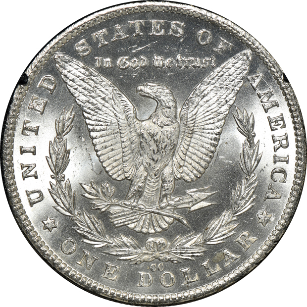1881-CC GSA MS-64, and an 1881-CC GSA MS-64+, both NGC
