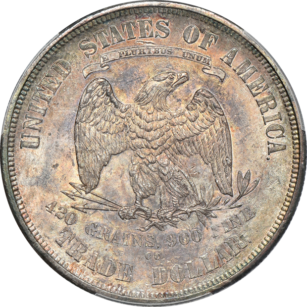 1874-CC Trade PCGS MS-62