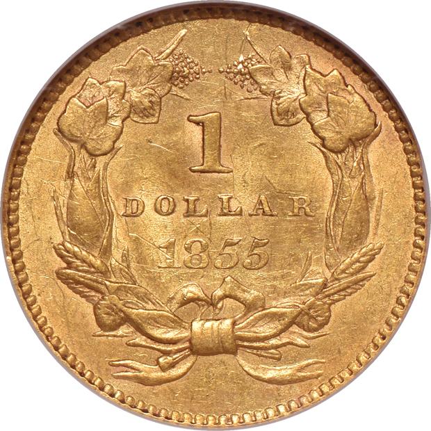 1855 NGC MS-61