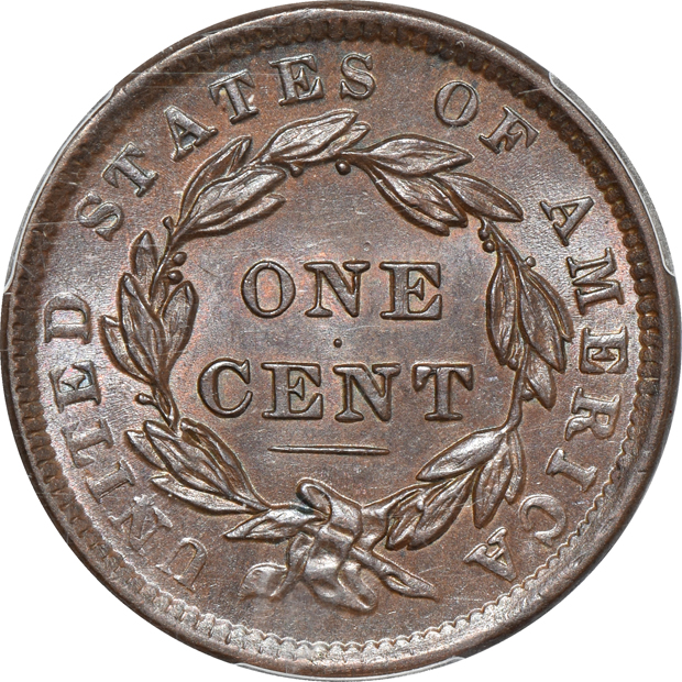 1838 PCGS MS-64+BN