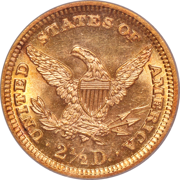 1897 MS-63 and 1905 MS-64, both PCGS