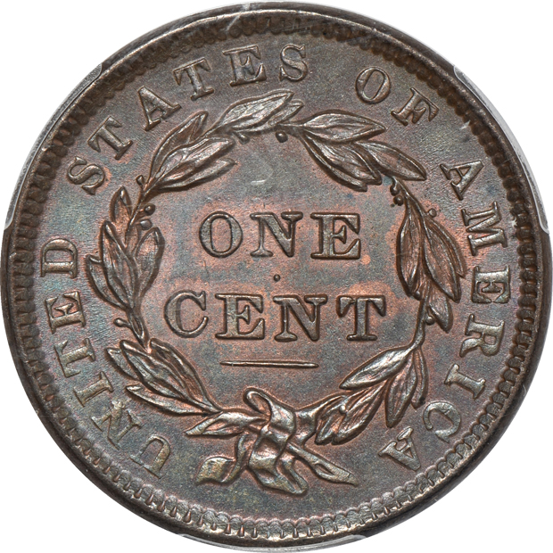1838 PCGS MS-62BN