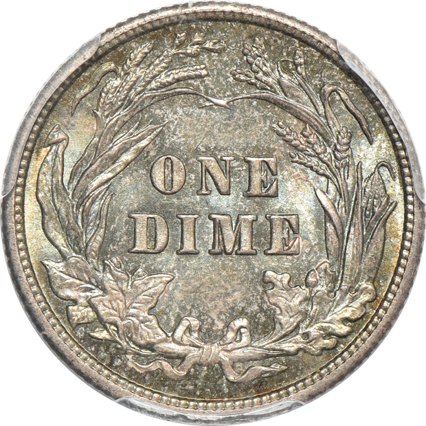 1905 MS-65, and a 1916 MS-64+, both PCGS
