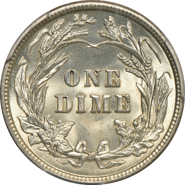1905 MS-65, and a 1916 MS-64+, both PCGS