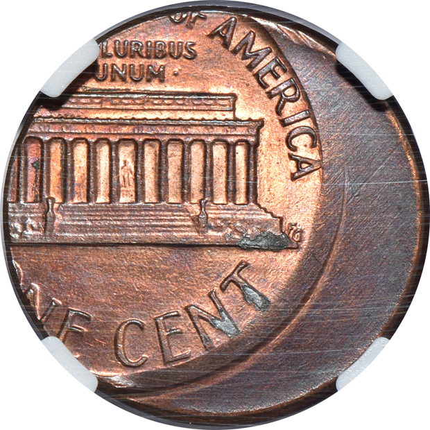 Five certified error coins