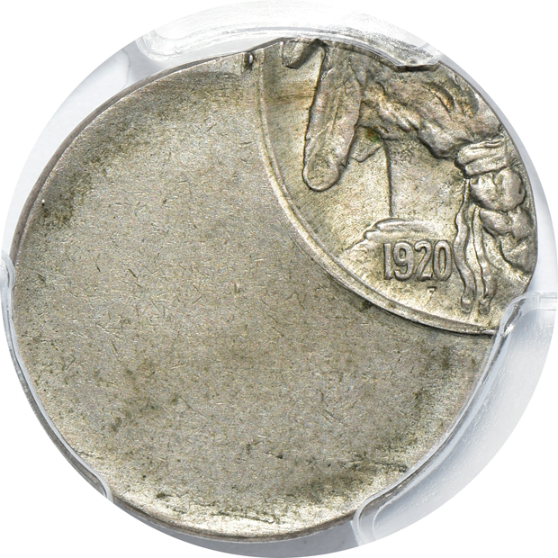Five certified error coins