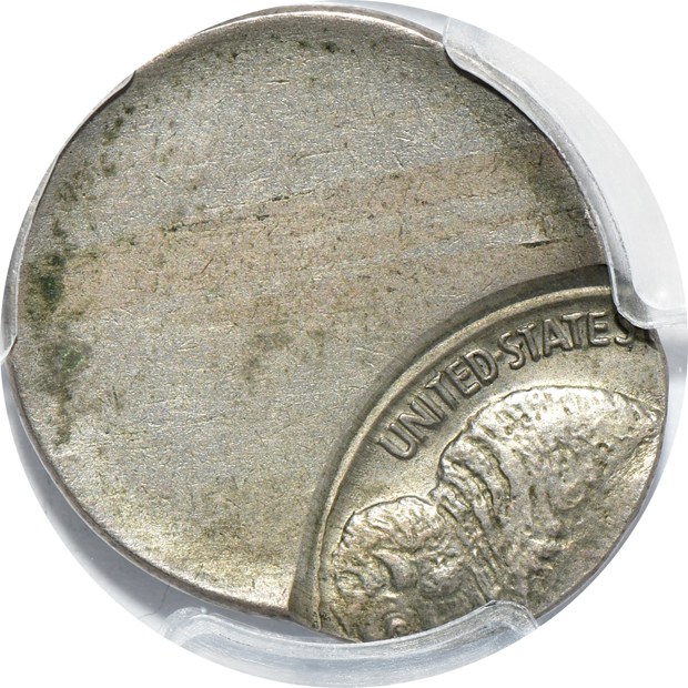 Five certified error coins