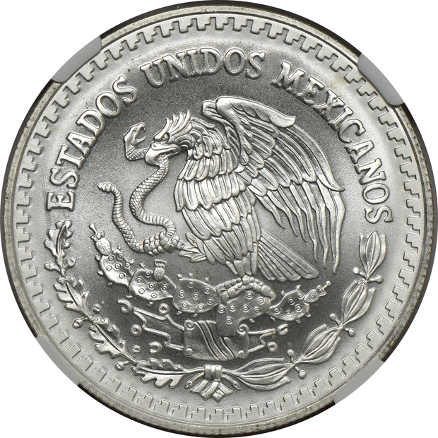 Mexico - Three 1998-Mo 1 onza- NGC MS-68