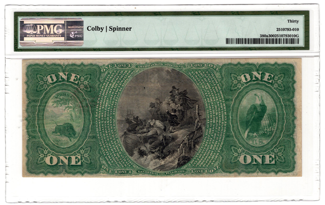 Original Series $1 - Centerville, IN Charter #37 - PMG VF-30