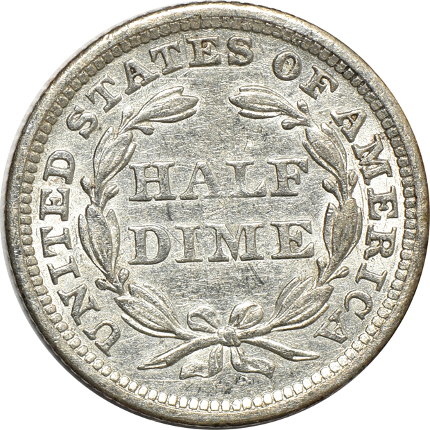 1835 Small Date Small 5C, 1839-O, and an 1840 w/ drapery, all XF