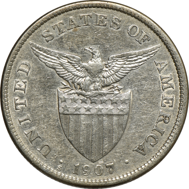 Group of fifty-seven silver Philippine issues 
