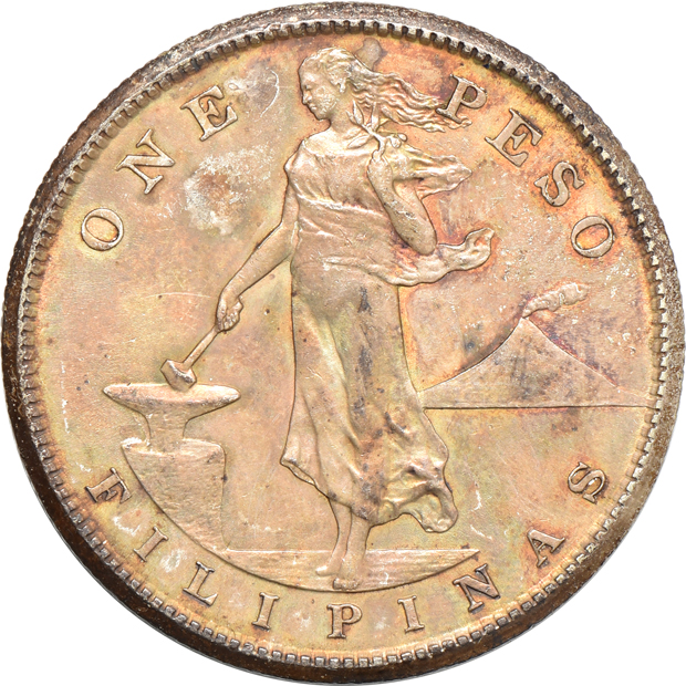Twenty-seven 1 pesos