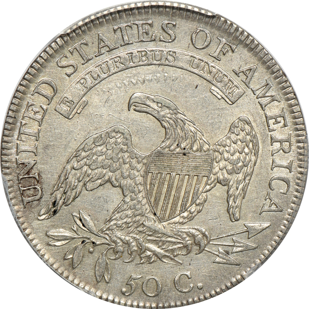 1809 XXX Edge PCGS AU-53