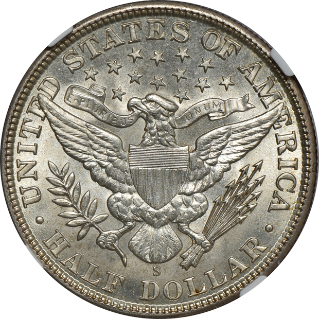 1907-S NGC MS-62
