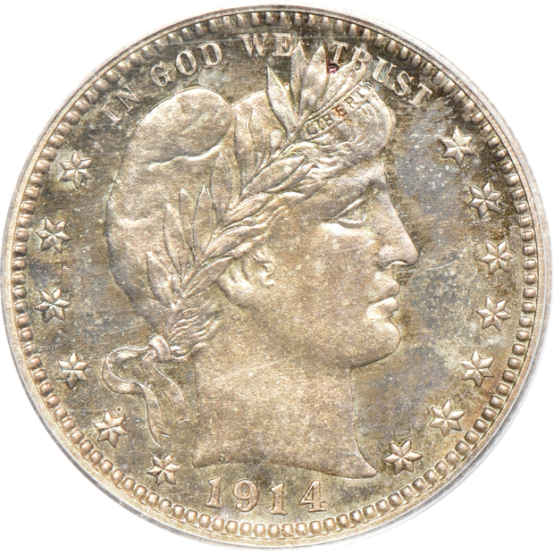 1914 Proof Set, all certified and with CAC