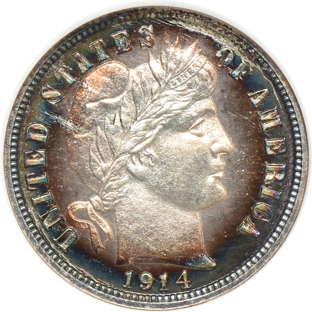 1914 Proof Set, all certified and with CAC