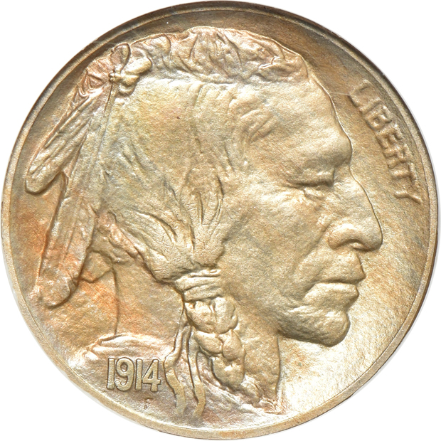 1914 Proof Set, all certified and with CAC