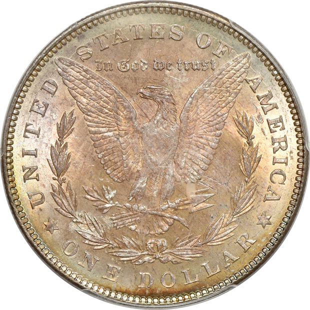 1878 7/8TF Strong PCGS MS-65